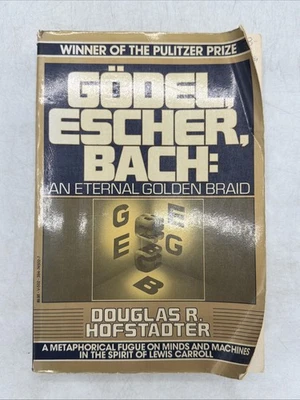 Godel, Escher, Bach : An Eternal Golden Braid Paperback Douglas R Hofstadter Foto 1 de 4