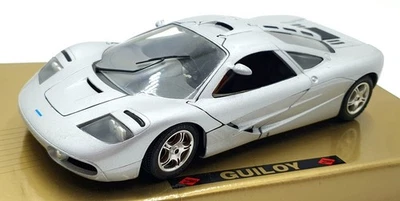 Guiloy 1/18 Scale Diecast 67504 - McLaren F1 GTR Prototype - Gris Satin (Silver) - Image 1 of 4