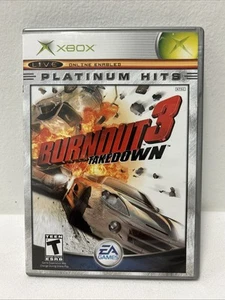 Burnout 3: Takedown (Xbox, 2004) Complete CIB - Picture 1 of 3