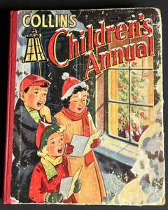 Collins libro racconti illustrato copertina rigida annuale anni 50 vintage - Foto 1 di 11