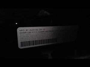 Speedometer 180 MPH Fits 09-11 AUDI A6 672044 - Foto 1 di 12