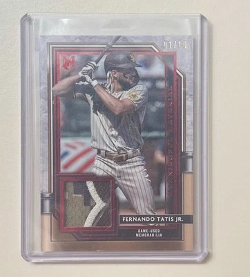 Colección Museo Topps 2021 Fernando Tatis Jr 1/10 ¡Dulce parche! 1/10 Foto 1 de 2