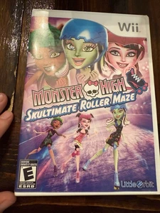 Monster High Skultimate Roller Maze Nintendo Wii, completo-testato - Foto 1 di 4