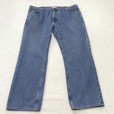 L.L. Bean Jeans Mens 42x30 (ACTUAL 40x30) Blue Standard Fit Medium Wash Denim - Image 1 of 4