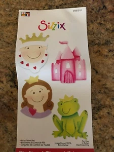 Sizzix Sizzlits Dies FAIRY TALES SET 655310 KING QUEEN - Picture 1 of 1