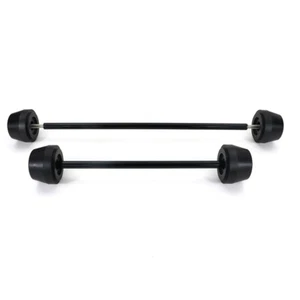 Aftermarket Fit For YAMAHA MT-09 2014-2022 Motorcycle Rear Front Axle Sliders - Foto 1 di 9