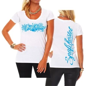 TShirt Damen Mädchen Marke Spass kostet SKYBLUE Label Merch cargirl inkgirl - Bild 1 von 10