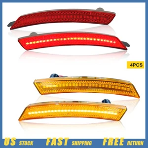 LED Side Marker Fender Lights Front Rear For Mini R55 Cooper R56 R57 R58 R59 R60 - Picture 1 of 10