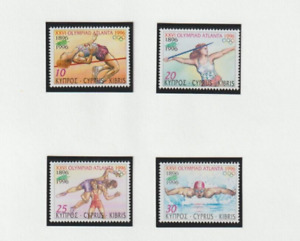 Cyprus 1996 Olympic Games MNH per scan