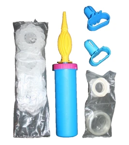 Balloon Decorator Set pump tape dots tie tools column rings party wedding event - Picture 1 of 13