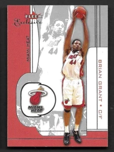 2001-02 Fleer Exclusive #56 Brian Grant Miami Heat - Picture 1 of 1