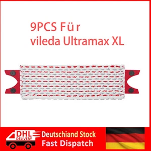 9X für Vileda Ultramax XL Bodenwischer Ersatzbezug extrabreiter Wischmopp Bezug - Bild 1 von 8