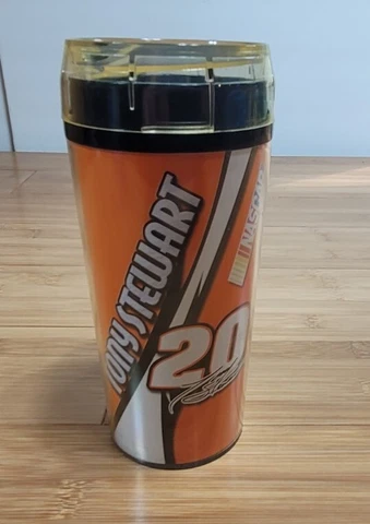 Tony Stewart #20 Nascar Winston Cup Champion Tumbler Plastic Twist n Lock 16 oz Cover