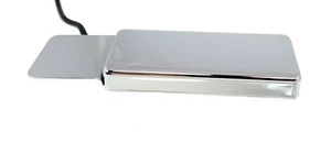 Chrome "Juke Shack" Humbucker Pickup - under 3/8" thick - Great for CBGs! - Picture 1 of 4