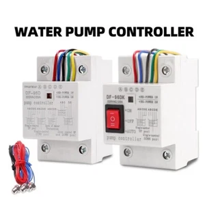 Regolatore Livello Acqua Elettrico Sensore Rilevamento Automatico Serbatoio Pompa Utensili 20A - Foto 1 di 15