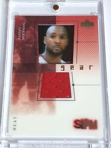 2000 Upper Deck Alonzo Mourning #PATCH Holo Game Worn Jersey - Rare