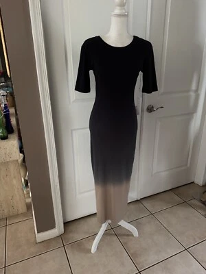 Young Fabulous & Broke ribbed knit ombré midi dress. Size M - Image 1 of 4
