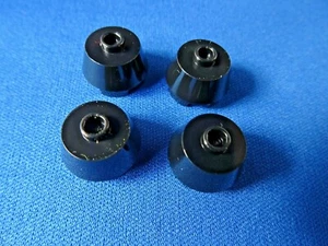 NUOVO LEGO PART 98100 NERO 2x2 CONO TRONCATO x 4 - Foto 1 di 1