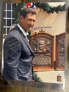 TED WILLIAMS AUTOGRAPHED SIGNED 16X20 PHOTO BOSTON RED SOX PSA DNA COA - Picture 1 of 3