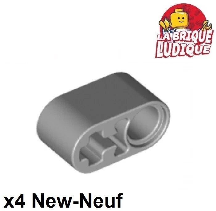 LEGO Technic 4x Liftarm 1x2 Axle Achse Hole Grau / Light Bluish Gray 60483 Neu - Bild 1 von 1