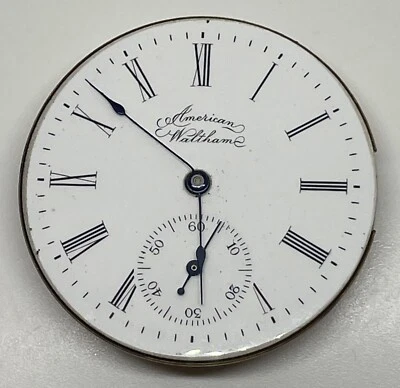 RELOJ BOLSILLO AMERICAN WALTHAM MOVIMIENTO 6s 15 Joyas 1896 No Funciona Foto 1 de 4