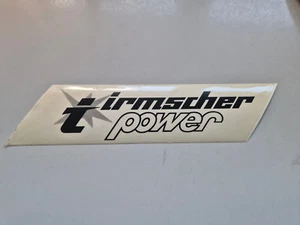 Original Irmscher Power Schriftzug Logo Aufkleber Opel Manta Ascona kadett 270mm - Bild 1 von 1
