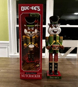 Buc-ee's Beaver 2024 Holiday Nussknacker 16" Weihnachtsdeko Buc-ees's 🎄🦫 Neu - Bild 1 von 5