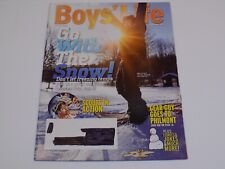 Boys Life Magazine Feb 2013 Scouts Action Go With Snow Winter Gear Guy Philmont