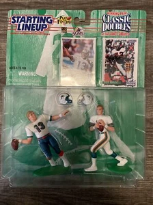 1997 Starting Lineup Classic Doubles: DAN MARINO & BOB GRIESE Miami Dolphins EX - Picture 1 of 1