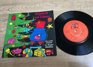 45 tours EP ZIGOLO chez le ROI TASSOU Roger Moreu 1972VG+/EXC - Imagen 1 de 3