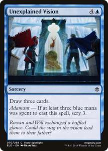 x4 Unexplained Vision ELD MTG Eldraine 70/269 COMMON M/NM 4x - Picture 1 of 1