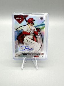 2023 Topps Finest Alec Burleson RC Refractor On Card Auto #FA-AB Cardinals
