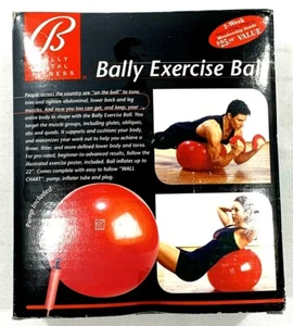Bally Total Fitness Self Massaging Roller Ball inflatable massage - Picture 1 of 5