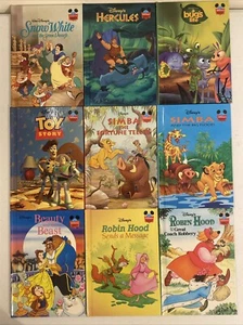 Lot of 9 Disney Wonderful World of Reading Hardcover Children's Books Like New - Imagen 1 de 11