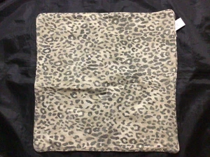 POTTERY BARN GEPARD KISSENBEZUG 20" SQ NEUTRAL NEU - Bild 1 von 2