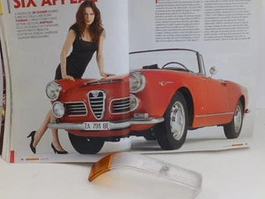 ALFA ROMEO 2600 SPIDER DEL 64 TRASPARENTE FANALE ANTERIORE DX ORIGINALE CARELLO - Foto 1 di 1