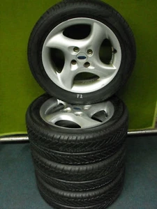 4St.Ford-Alu-So.-Kompletträder 6,0x16 ET40  4x108 (T2) - Bild 1 von 2