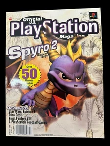 Playstation Magazine Volume #3 Issue #1 October 1999 Gaming Vintage - Picture 1 of 2