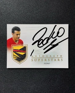 2020 Futera Unique Pedro Superstars On-Card Auto Patch GU #11/25 SPAIN 🇪🇸 - Picture 1 of 2