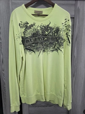 burberry Sudadera Hombre Grande Suéter L Amarillo Foto 1 de 4