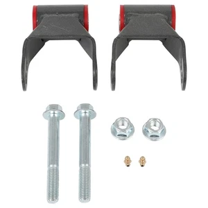 1.5" or 2" Lift Rear Shackle Kit For 1988-1998 Chevy GMC K1500 K2500 4WD - Picture 1 of 7