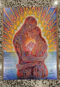 Alex Grey Oceans Of Love Bliss Art Print on Pearlescent Paper s/n #58/195 w COA - Picture 1 of 7