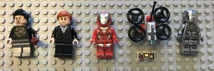 LEGO LEGO Marvel Iron Man Lotto Minifigures Super Heros - Foto 1 di 1