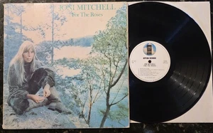 Joni Mitchell For The Roses 1972 Asylum SD 5057 Vinyl LP Vintage Record Gatefold - Picture 1 of 5