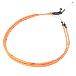 New Throttle Cable Wire Line For Honda CB400VTEC 1/2/3/4 1999-2016 Motor Orange - Picture 1 of 3