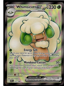 Whimsicott ex - 157/086 - Ultra Rara - Pokemon White Flare ENG - Foto 1 di 1