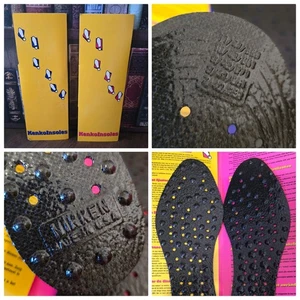 Vintage Deadstock - Nikken Magnetic Insoles - USA Size Small 5-8 and Medium 7-11 - Picture 1 of 10