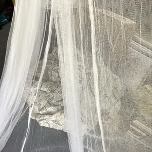 XXL Doppelbett Moskitonetz Fliegengitter Fliegennetz Mückennetz Betthimmel DE - Bild 1 von 1