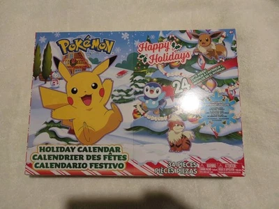Pokemon Holiday Limited Edition Advent Calendar - Jazwares Exclusive NEW! - Image 1 of 4