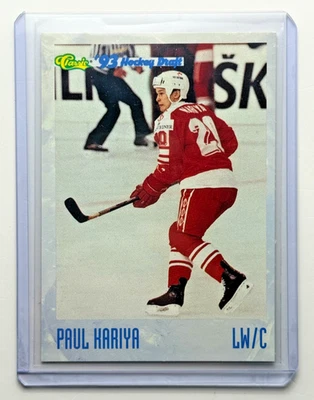 1993-94 Classic Draft Crash Paul Kariya  /15000 #N2 - Image 1 of 2